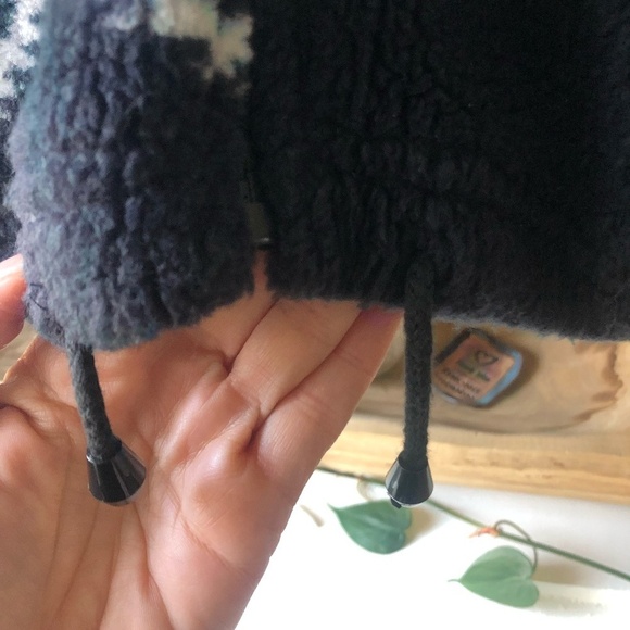 VINTAGE RENEGADE CLUB BLUE POLAR BEAR FLEECE ZIP UP COAT LARGE - Picture 6 of 8